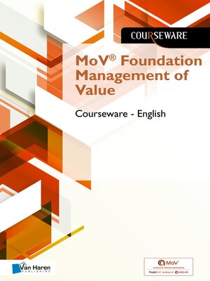 cover image of MoV&#174; Foundation Management of Value Courseware – English